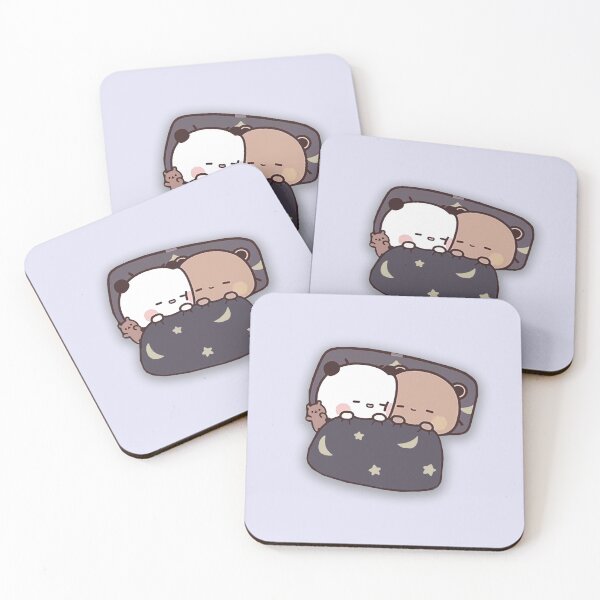 Item preview, Bubu and Dudu Sleepy | Cute Bear Couple | Panda Yier | Bubu Brownie Bear designed and sold by valeriehsin.