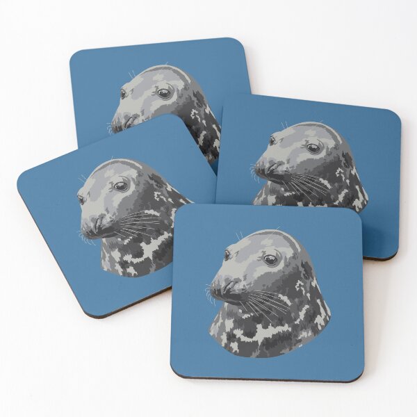 Item preview, Grey Seal Face designed and sold by GeoCreate.
