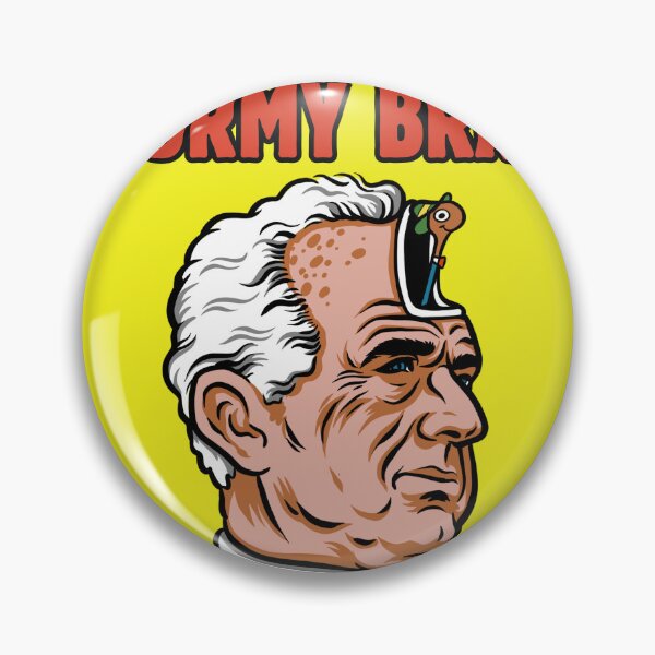 Item preview, RFK Jr's Wormy Wormy Brain designed and sold by harebrained.