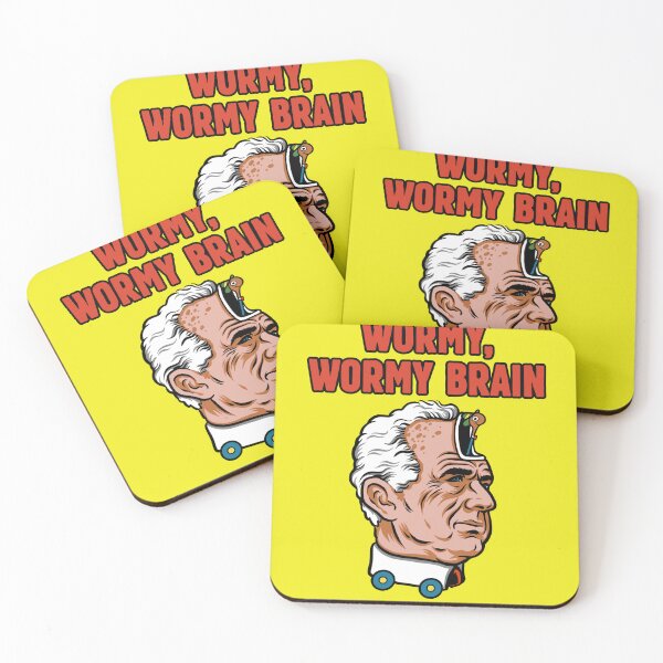 Item preview, RFK Jr's Wormy Wormy Brain designed and sold by harebrained.