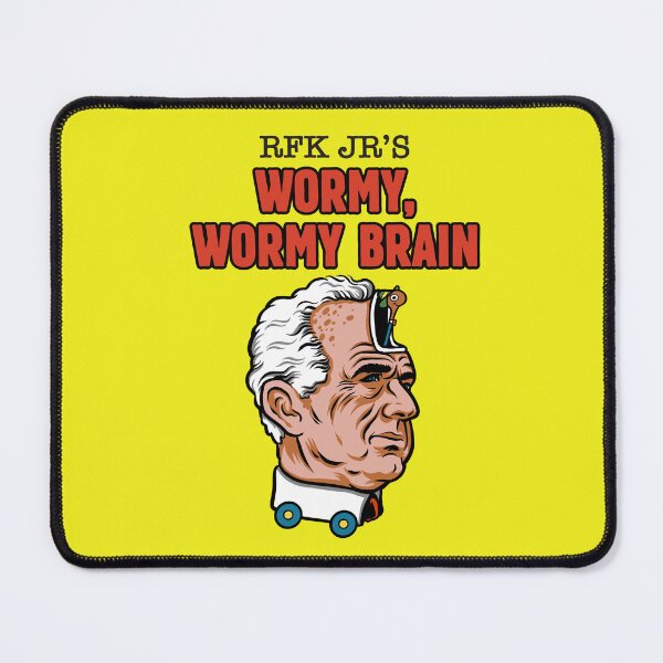 Item preview, RFK Jr's Wormy Wormy Brain designed and sold by harebrained.