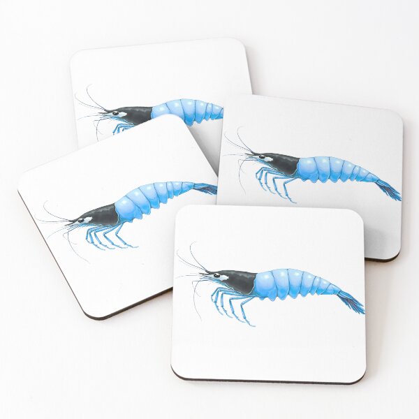 Item preview, Cherry shrimp (blue) designed and sold by Brizvid.
