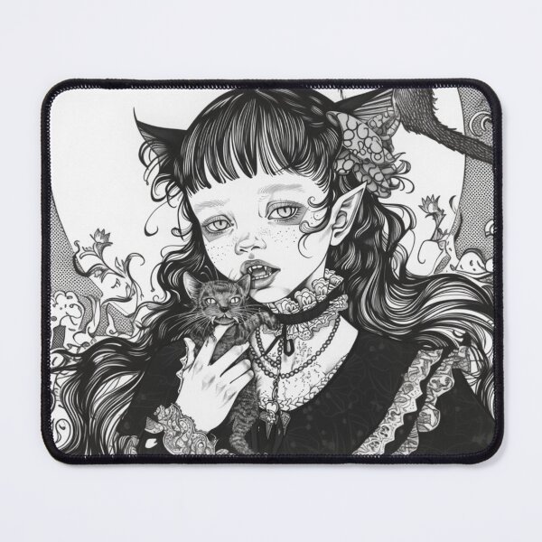 Item preview, Vampurr Anime Catgirl designed and sold by PitchBlackIcon.