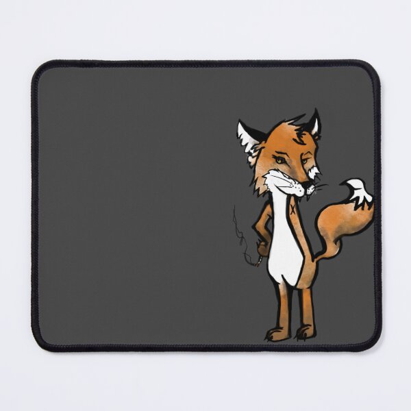 Item preview, Smoking fox designed and sold by Badtaxonomy.