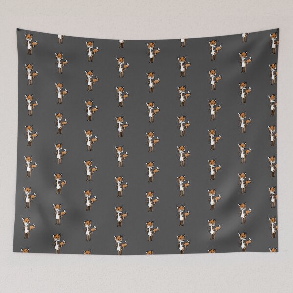 Item preview, Smoking fox designed and sold by Badtaxonomy.