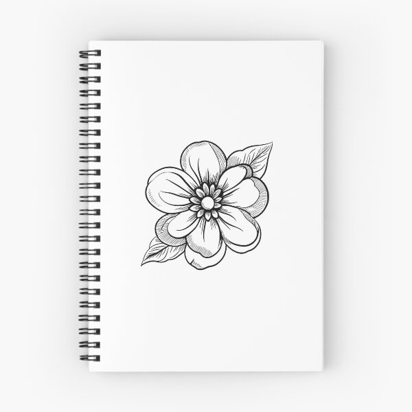 Item preview, Flower sketch  designed and sold by GeoSketchWear.