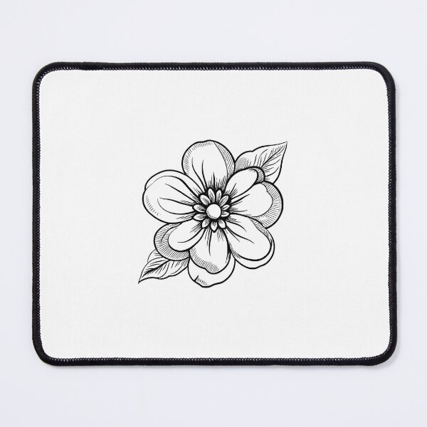 Item preview, Flower sketch  designed and sold by GeoSketchWear.