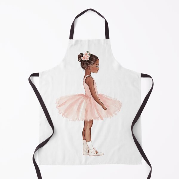 Item preview, Postcard African American little ballerina, of black ballerina posters designed and sold by AlinaMalina24.