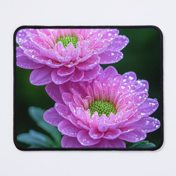 Item preview, Dew-Kissed Pink Flowers in Nature designed and sold by MamaDong.