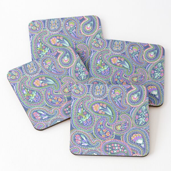 Item preview, Navy paisley designed and sold by Meiboliky.