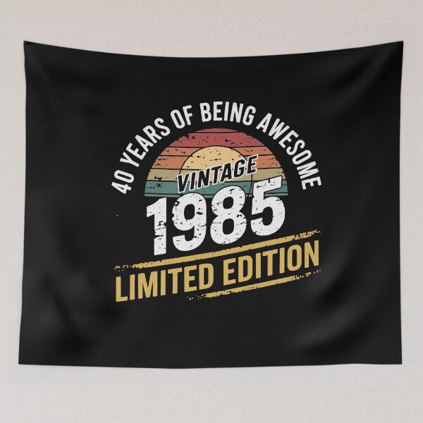 Item preview, Vintage 1985 Limited Edition 40 Years of Being Awesome designed and sold by Hananiah Merch.