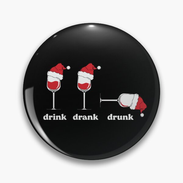 Item preview, Santa Hat Christmas Wine Glasses Xmas Drinking designed and sold by Blok45.