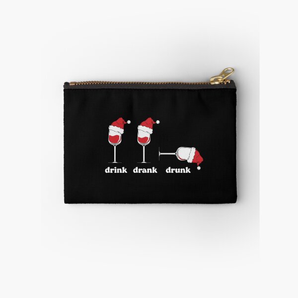 Item preview, Santa Hat Christmas Wine Glasses Xmas Drinking designed and sold by Blok45.