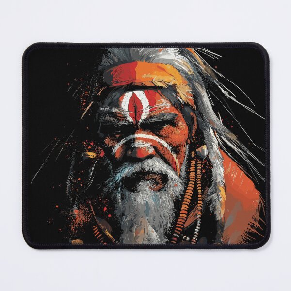 Item preview, Aboriginal Warrior Face designed and sold by Hisirdoux.
