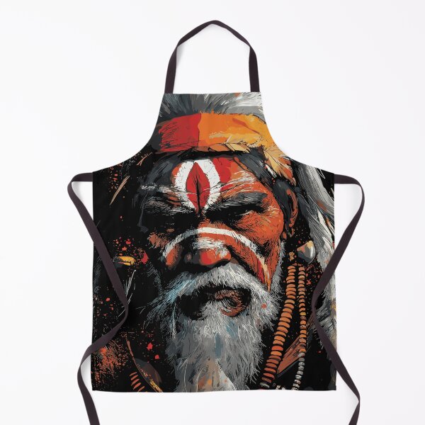Item preview, Aboriginal Warrior Face designed and sold by Hisirdoux.