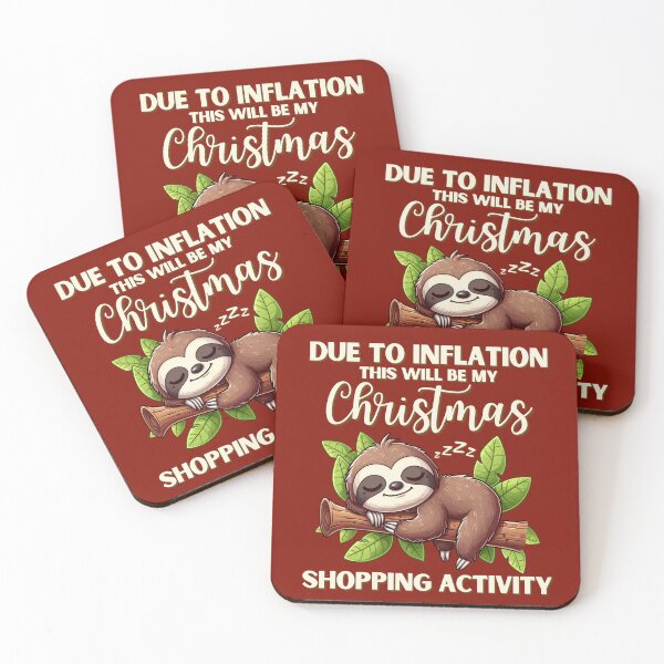 Artikelvorschau, LUSTIG WEGEN INFLATION WEIHNACHTEN FAULES FAULTIER SARKASTISCH OUTFIT entworfen und verkauft von NiibDesigns.
