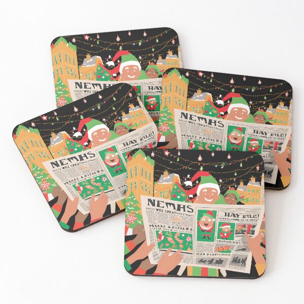 Item preview, Newspaper art Christmas memes  designed and sold by ShopTwentyFour.