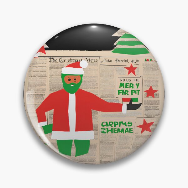 Item preview, Newspaper art Christmas memes  designed and sold by ShopTwentyFour.