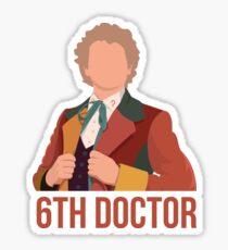 6th Doctor Sticker