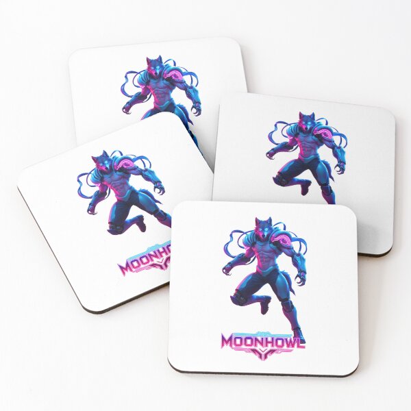 Item preview,  Space Warrior Wolf - Neon Wilds - Gaming Themed Wild Animal Characters designed and sold by TANDIGITALSHOP.