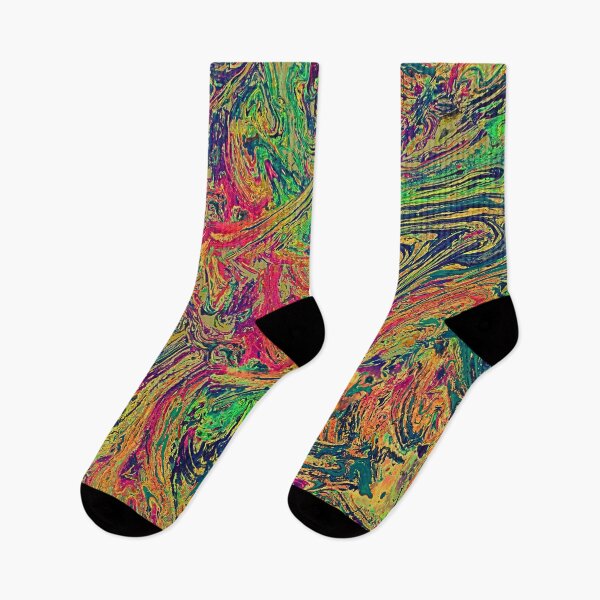 Item preview, Multicolor liquify,trendy pattern designed and sold by cutecrazytshirt.