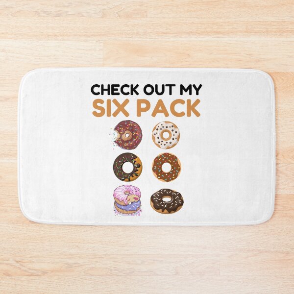 Item preview, Check Out My Six Pack Funny Gym Donut designed and sold by Luckyart5.