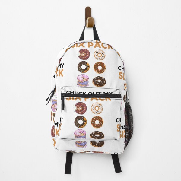 Item preview, Check Out My Six Pack Funny Gym Donut designed and sold by Luckyart5.