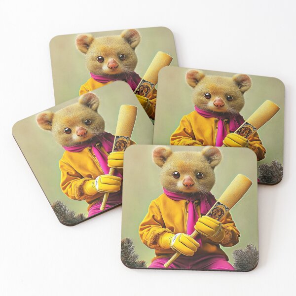 Item preview, Panda playing  cricket  designed and sold by PixcelStudioB.