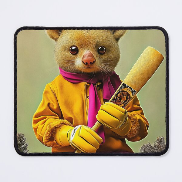 Item preview, Panda playing  cricket  designed and sold by PixcelStudioB.