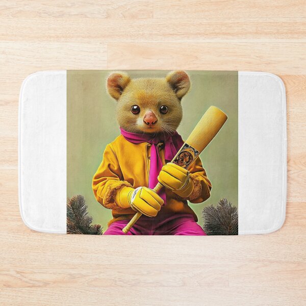 Item preview, Panda playing  cricket  designed and sold by PixcelStudioB.