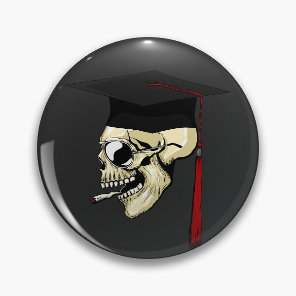 Item preview, University Graduation Day Badass Skull  designed and sold by MagicEyesOnly.