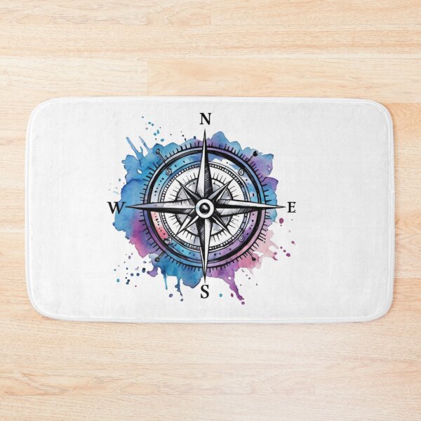 Item preview, Nautical Compass Rose With Water designed and sold by Aise06.