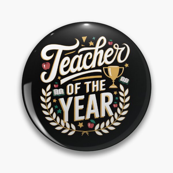 Item preview, Teacher of the Year designed and sold by Dot1001.
