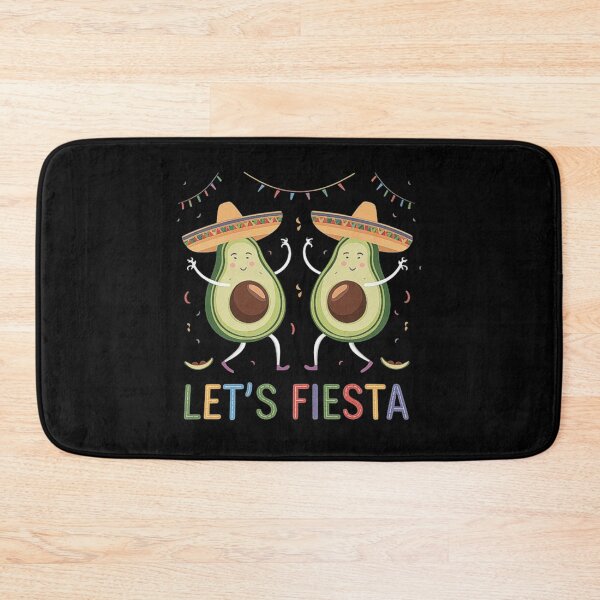 Item preview, Let’s Fiesta: Avocado Fun Party Design with Mexican Sombrero designed and sold by love3617.