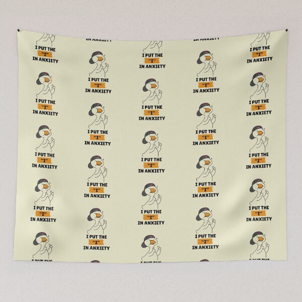 Item preview, I Put The ''I'' In Anxiety designed and sold by Fanverse Merchandise.