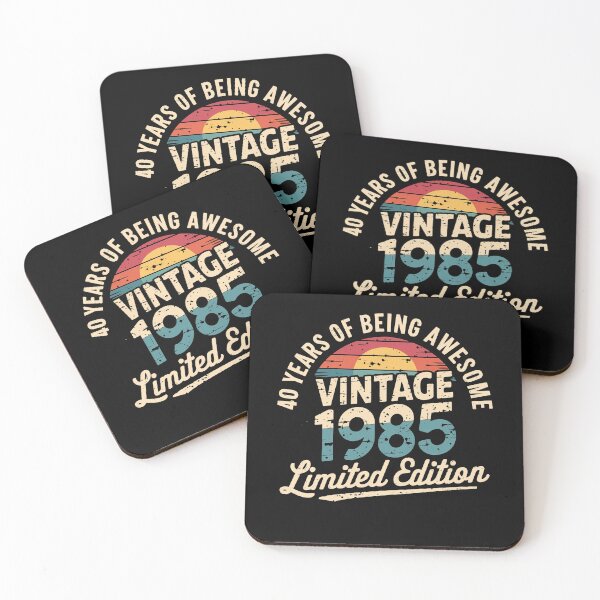 Item preview, Vintage 1985 Limited Edition 40th Birthday Retro designed and sold by Hananiah Merch.