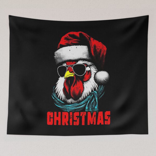 Item preview, Rooster -Merry Christmas designed and sold by gittuska11.
