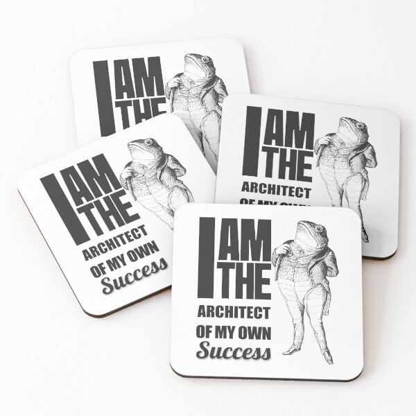 Item preview, "I am the architect of my own success" Graphic Design designed and sold by PrintChics.