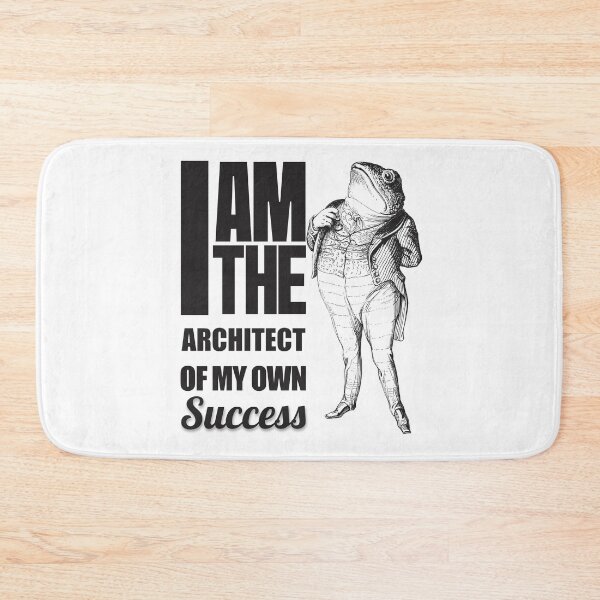 Item preview, "I am the architect of my own success" Graphic Design designed and sold by PrintChics.