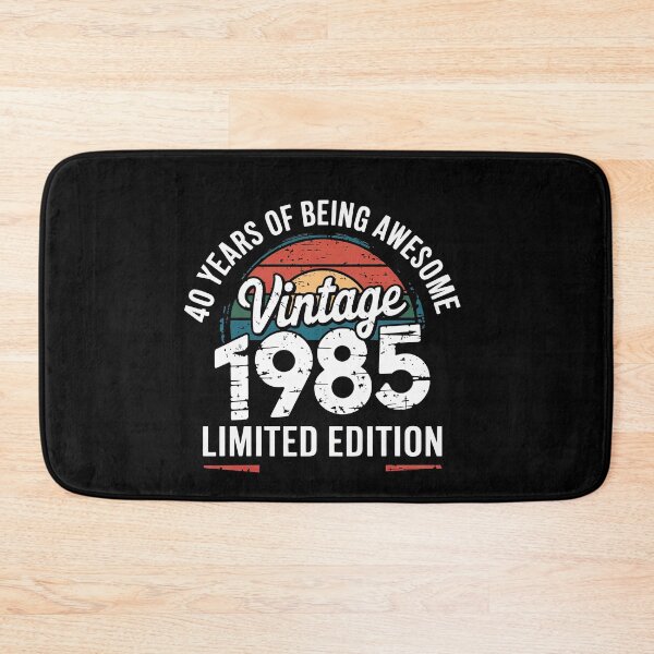 Item preview, Vintage 1985 40 Years Awesome Limited Edition Retro Sunset designed and sold by Hananiah Merch.
