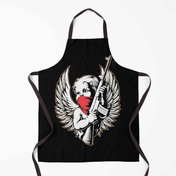 Item preview, Cherubic Angel Wielding A Rifle designed and sold by luuuMerch.