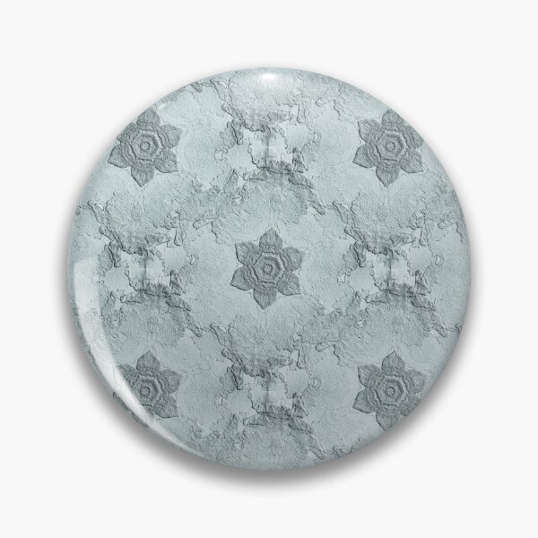 Item preview, Rustic Minimal Monochromatic Floral Pattern in Blue designed and sold by Artistestella.