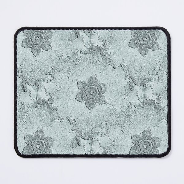 Item preview, Rustic Minimal Monochromatic Floral Pattern in Blue designed and sold by Artistestella.