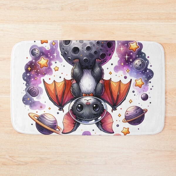 Item preview, Reach for the Stars : Adorable Bat Astronaut in Space Adventure! designed and sold by Eksama Design.