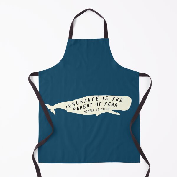 Item preview, Herman Melville quote: Ignorance is the parent of fear designed and sold by artbleed.