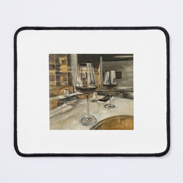 Item preview, Oil painting "Still life with red wine" designed and sold by Oksana Khavro.