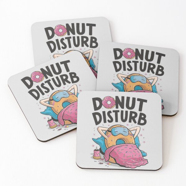 Item preview, Funny Donut Design - Donut Disturb Sleeping Cartoon designed and sold by love3617.