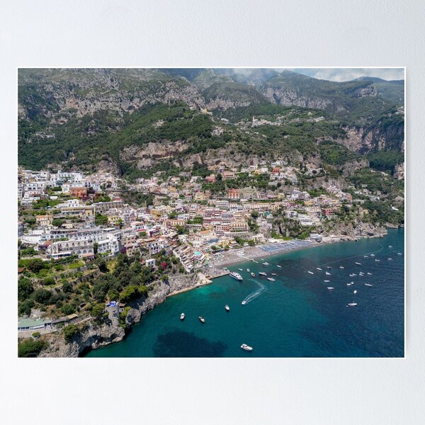 Positano Hillside - Amalfi Coast Italy Poster