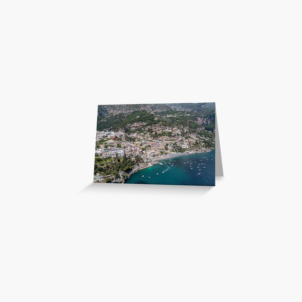 Positano Hillside - Amalfi Coast Italy Greeting Card