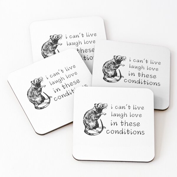 Item preview, Opossum Live Laugh Love Funny  designed and sold by Luckyart5.
